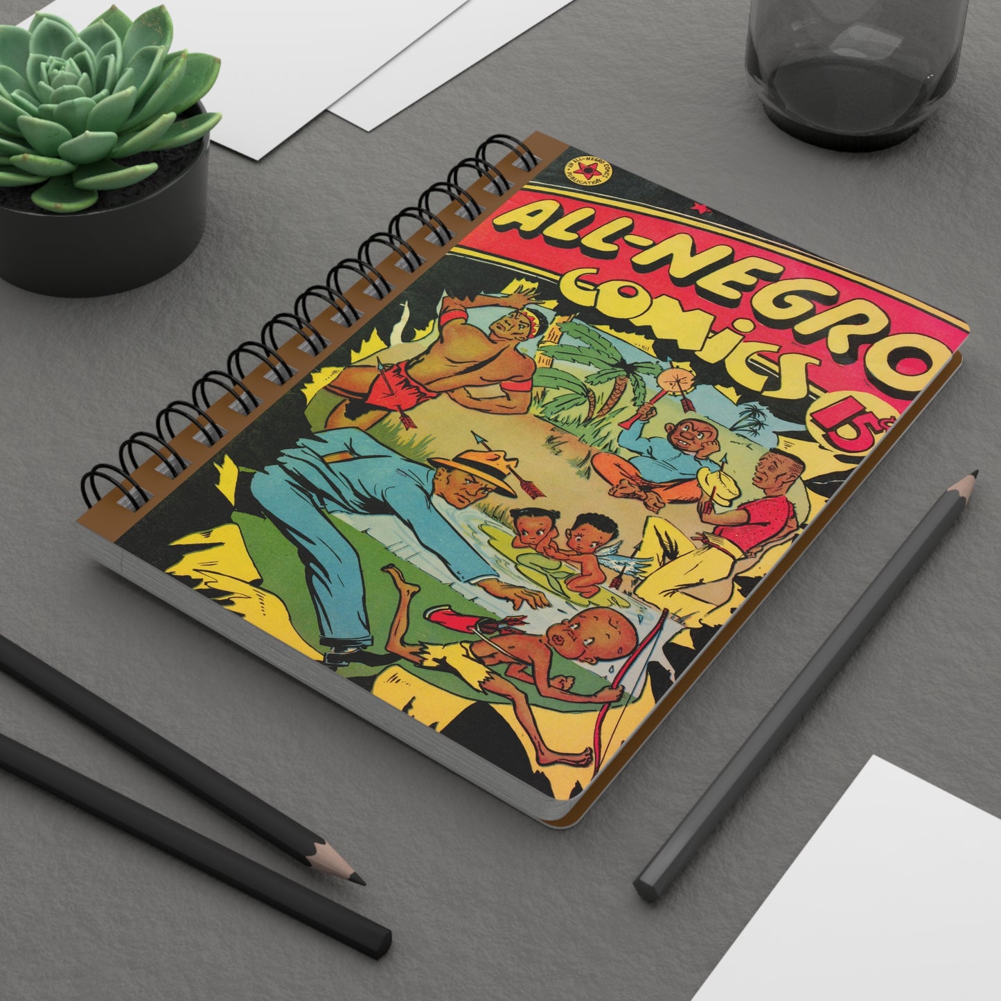 All-Negro Comics 1 Golden Age Spiral Notebook