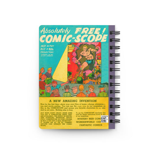 Blue Beetle 1 Golden Age Spiral Notebook