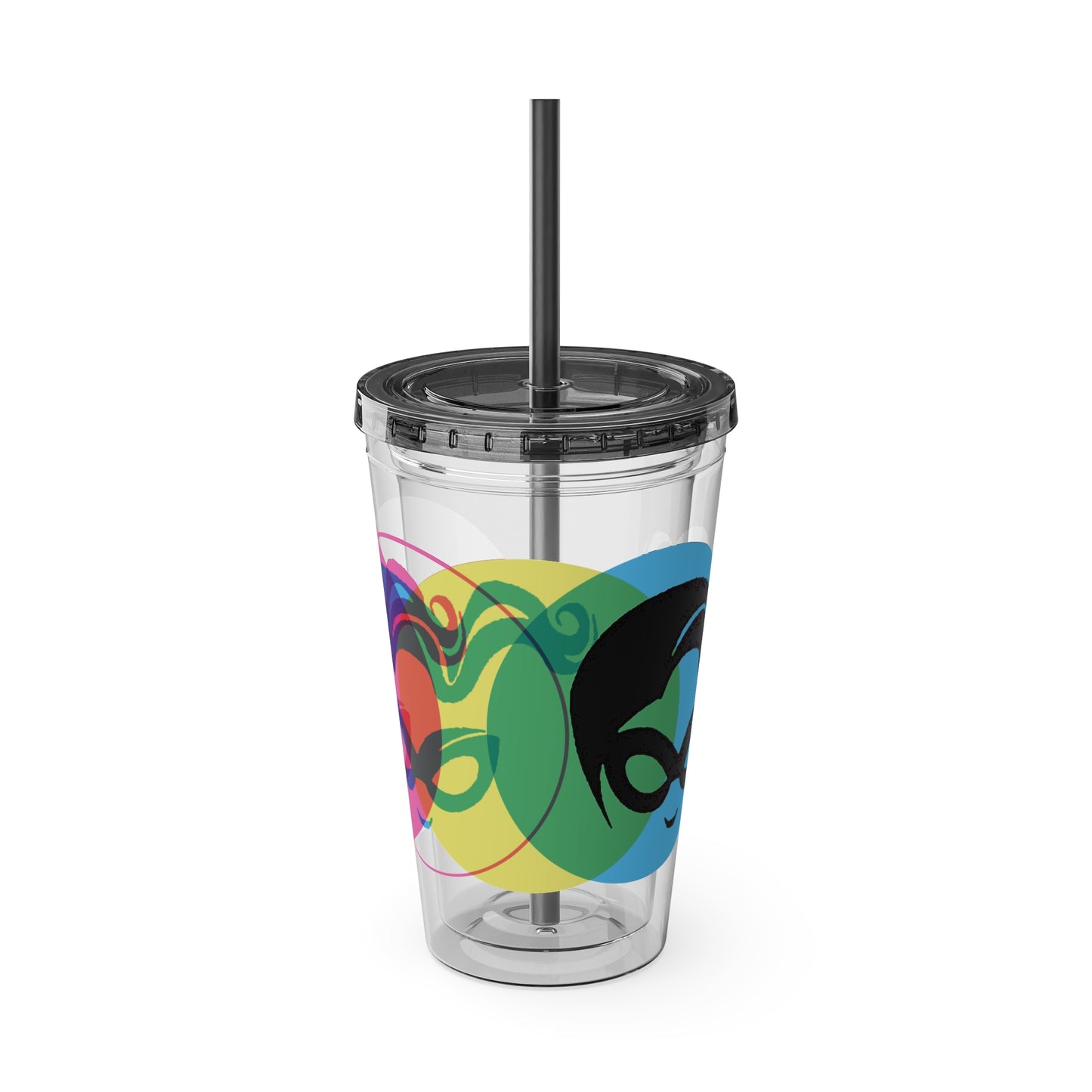 Masked Vigilante We Love Comics ComicBoooked! Sunsplash Tumbler with Straw