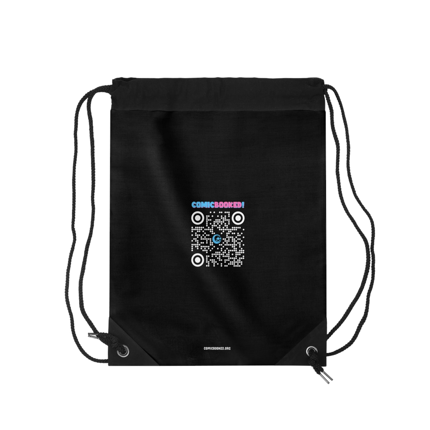 El Espiritu 2 Cover Golden Age Lined Drawstring Bag