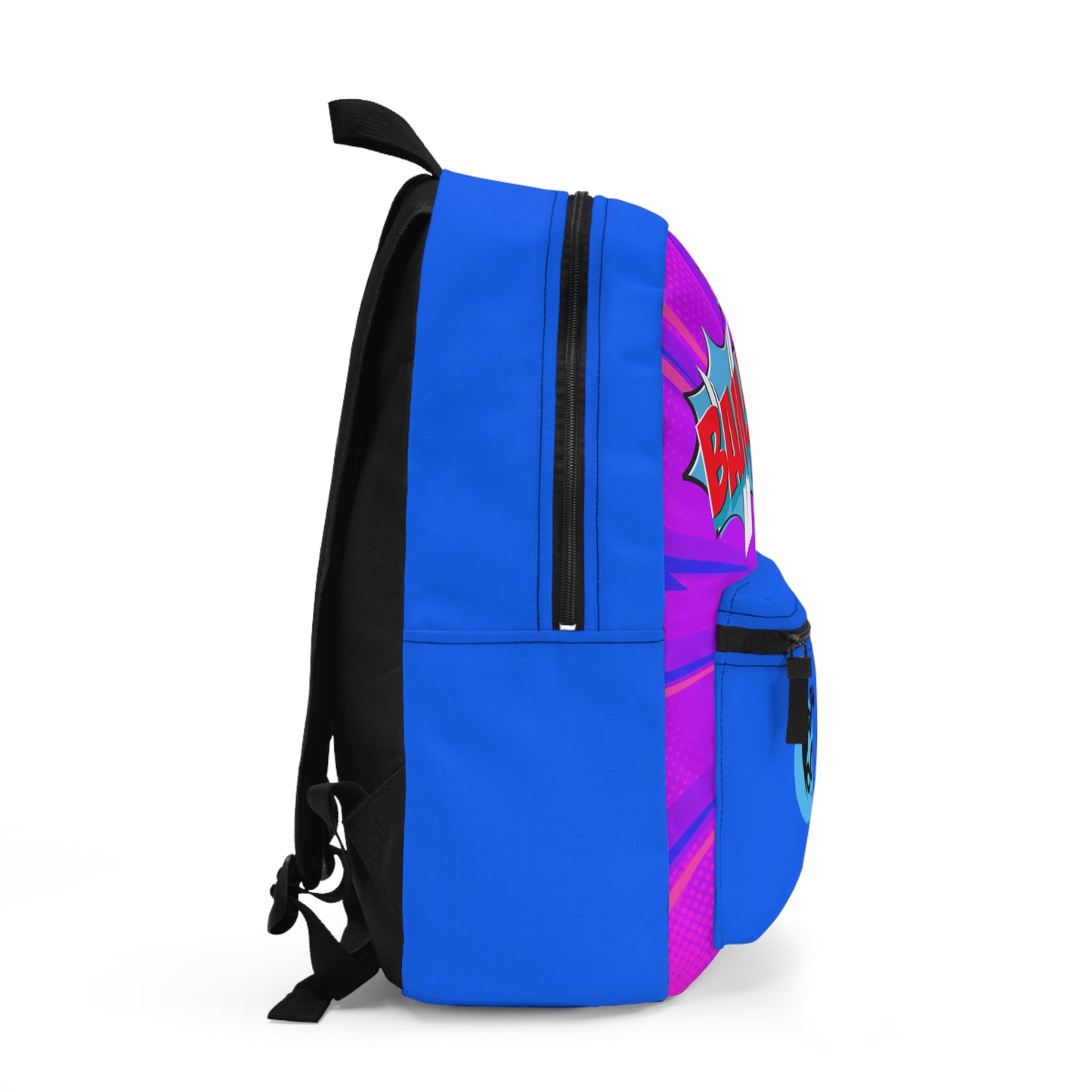 Blue Masked Vigilante We Love Comics ComicBooked! Backpack