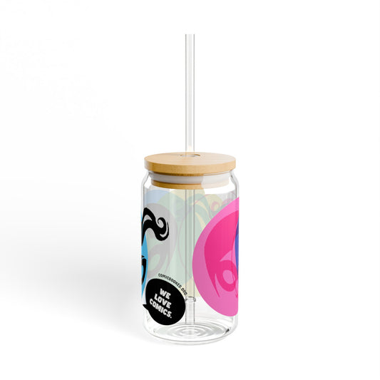 Masked Vigilante We Love Comics ComicBooked! Sipper Glass