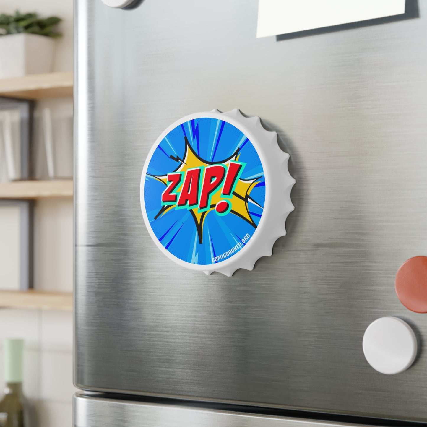 ZAP! ComicBooked! Bottle Opener