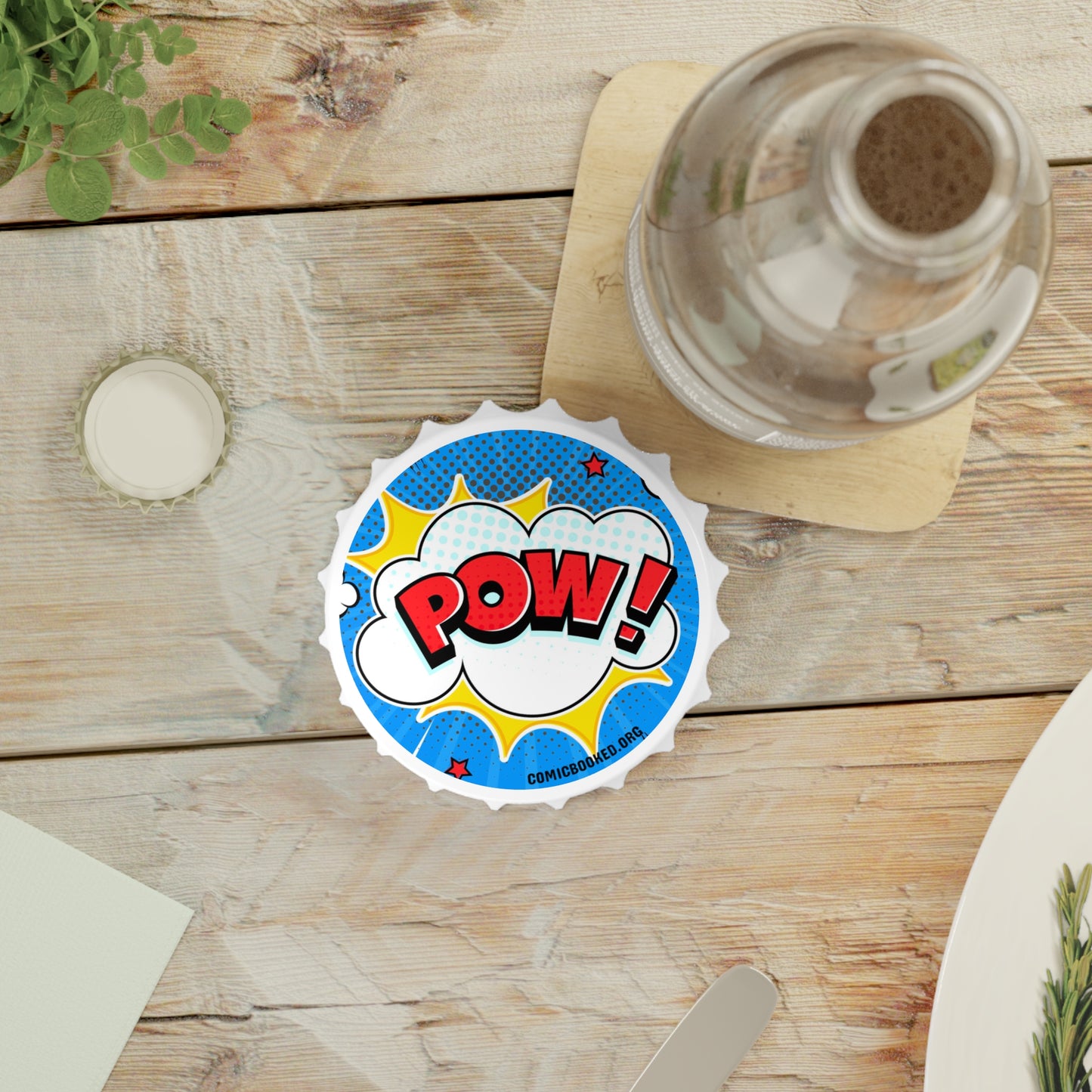 POW! ComicBooked! Bottle Opener