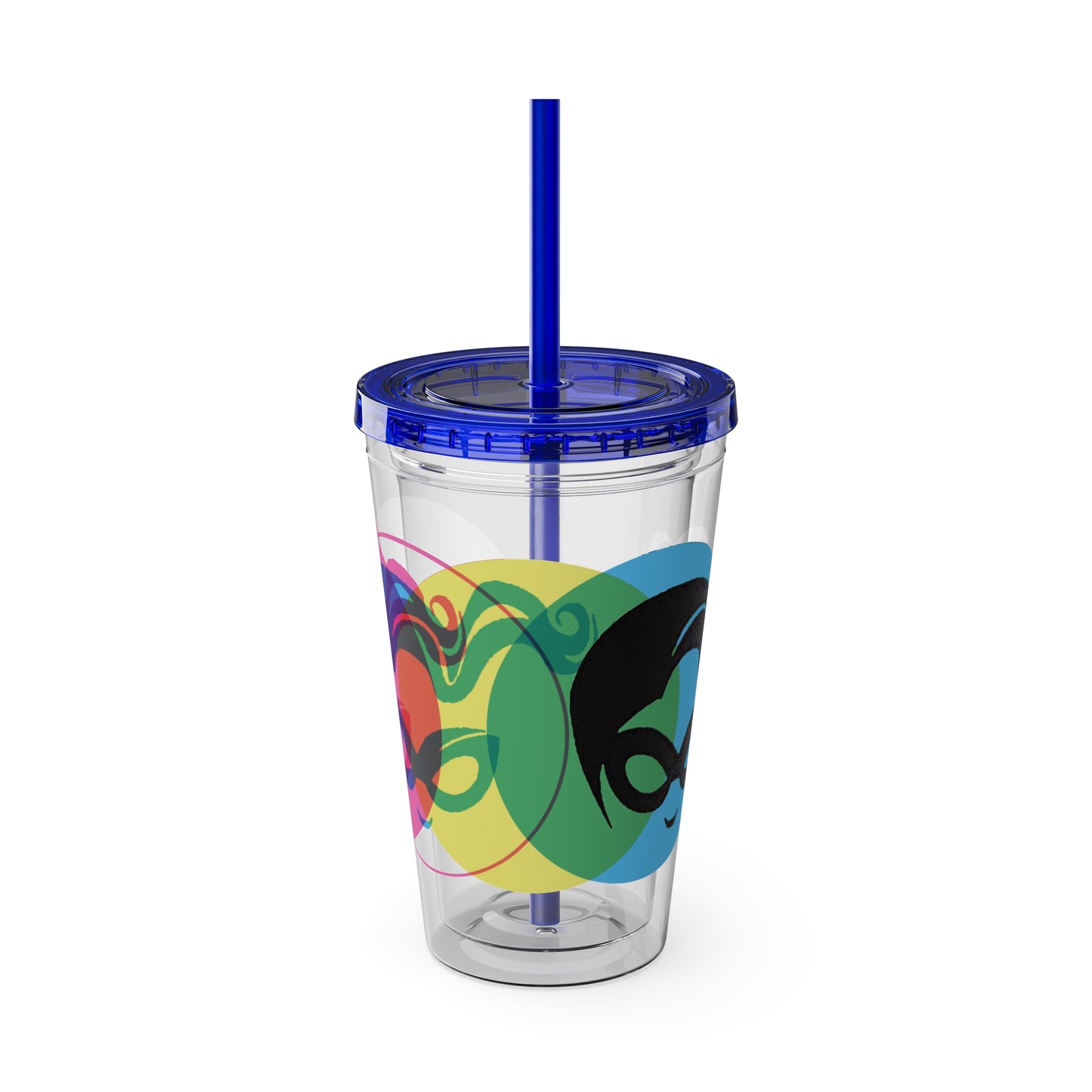 Masked Vigilante We Love Comics ComicBoooked! Sunsplash Tumbler with Straw