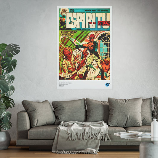 El Espiritu 2 Cover Golden Age Poster