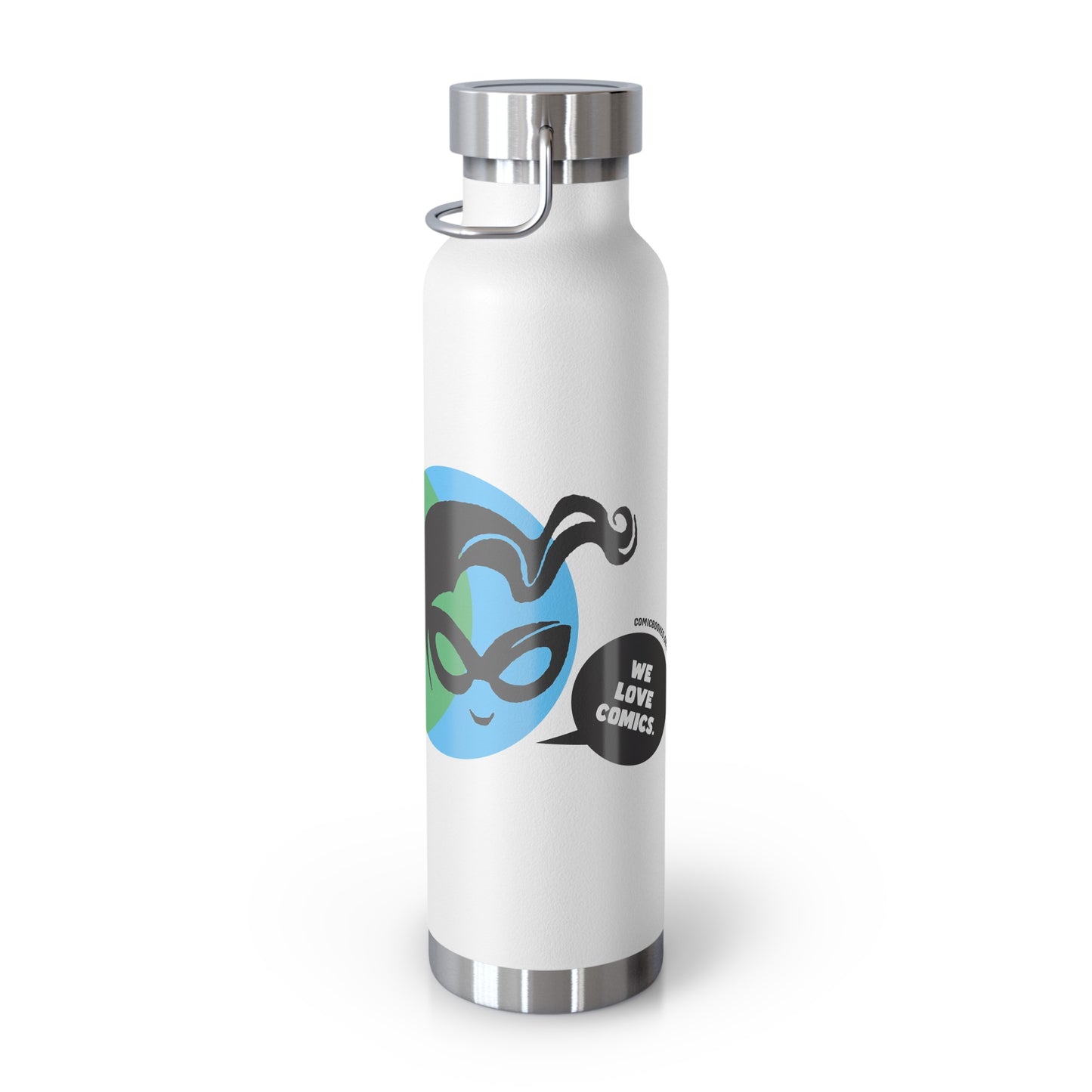 Masked Vigilante We Love Comics ComicBooked! Copper Vacuum Insulated Bottle With Handle