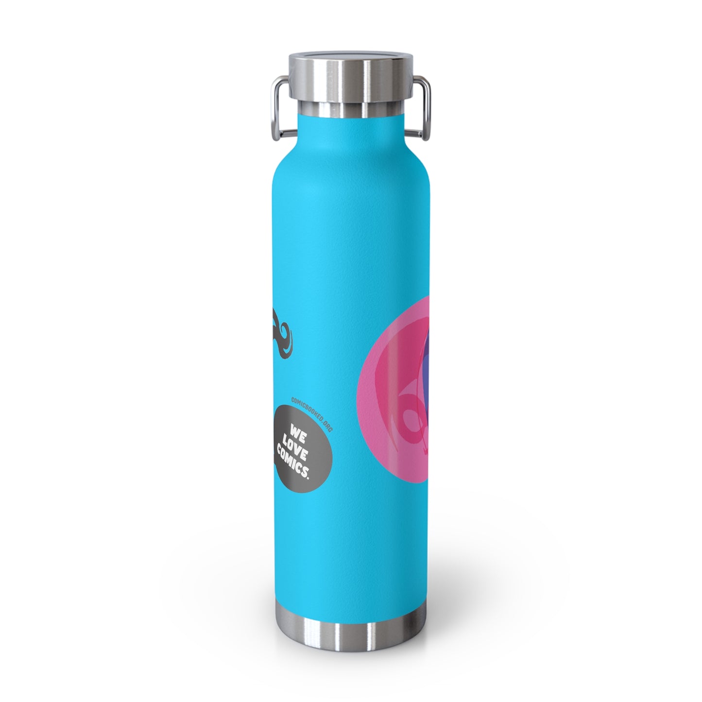 Masked Vigilante We Love Comics ComicBooked! Copper Vacuum Insulated Bottle With Handle