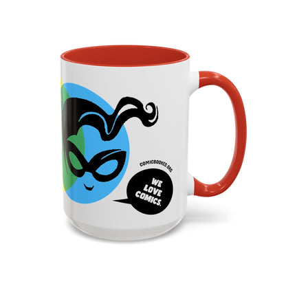 Masked Vigilante We Love Comics ComicBooked! Mug - 8 Colorful Options