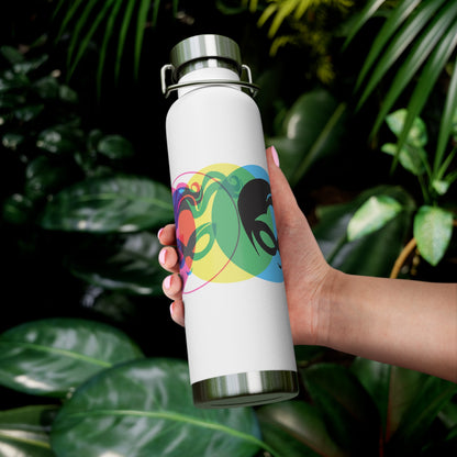 Masked Vigilante We Love Comics ComicBooked! Copper Vacuum Insulated Bottle With Handle