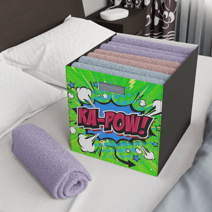 KA-POW! ZAP! ComicBooked! Felt Storage Box