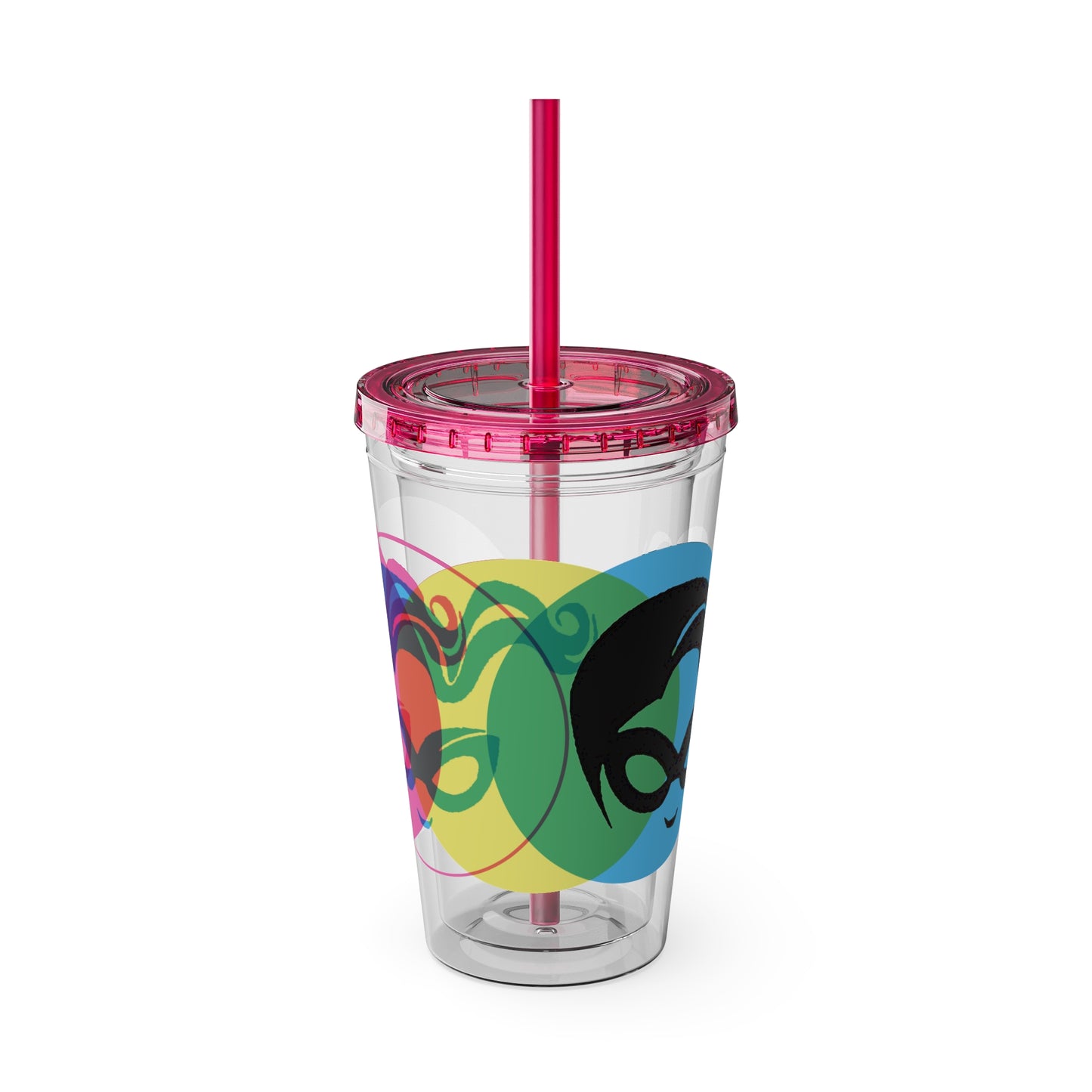Masked Vigilante We Love Comics ComicBoooked! Sunsplash Tumbler with Straw