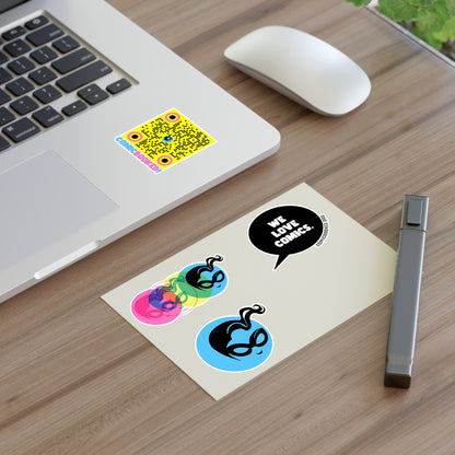 Masked Vigilante We Love Comics ComicBooked! Sticker Sheet