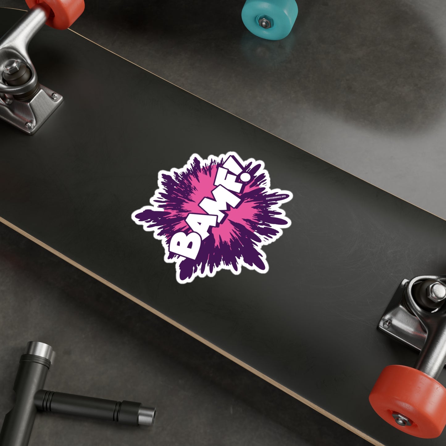 BAMF! Blerdy Bird Kiss-Cut Vinyl Decal