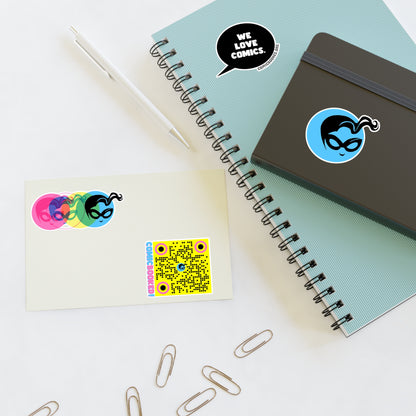 Masked Vigilante We Love Comics ComicBooked! Sticker Sheet