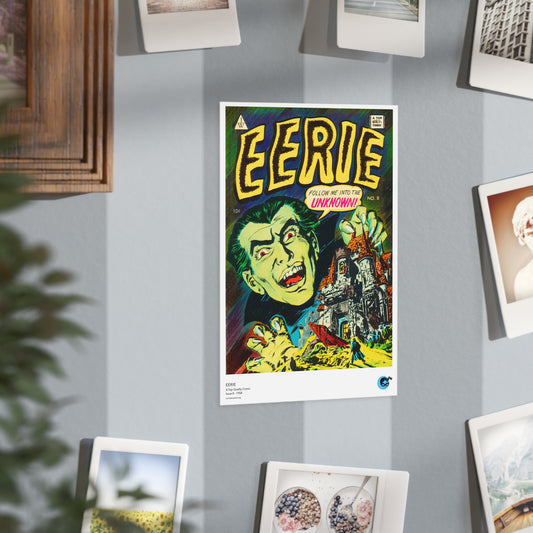 Eerie 8 Cover Golden Age Mini Print