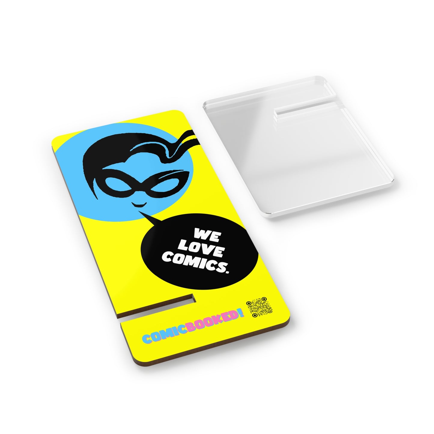 Masked Vigilante We Love Comics ComicBooked! Mobile Display Stand