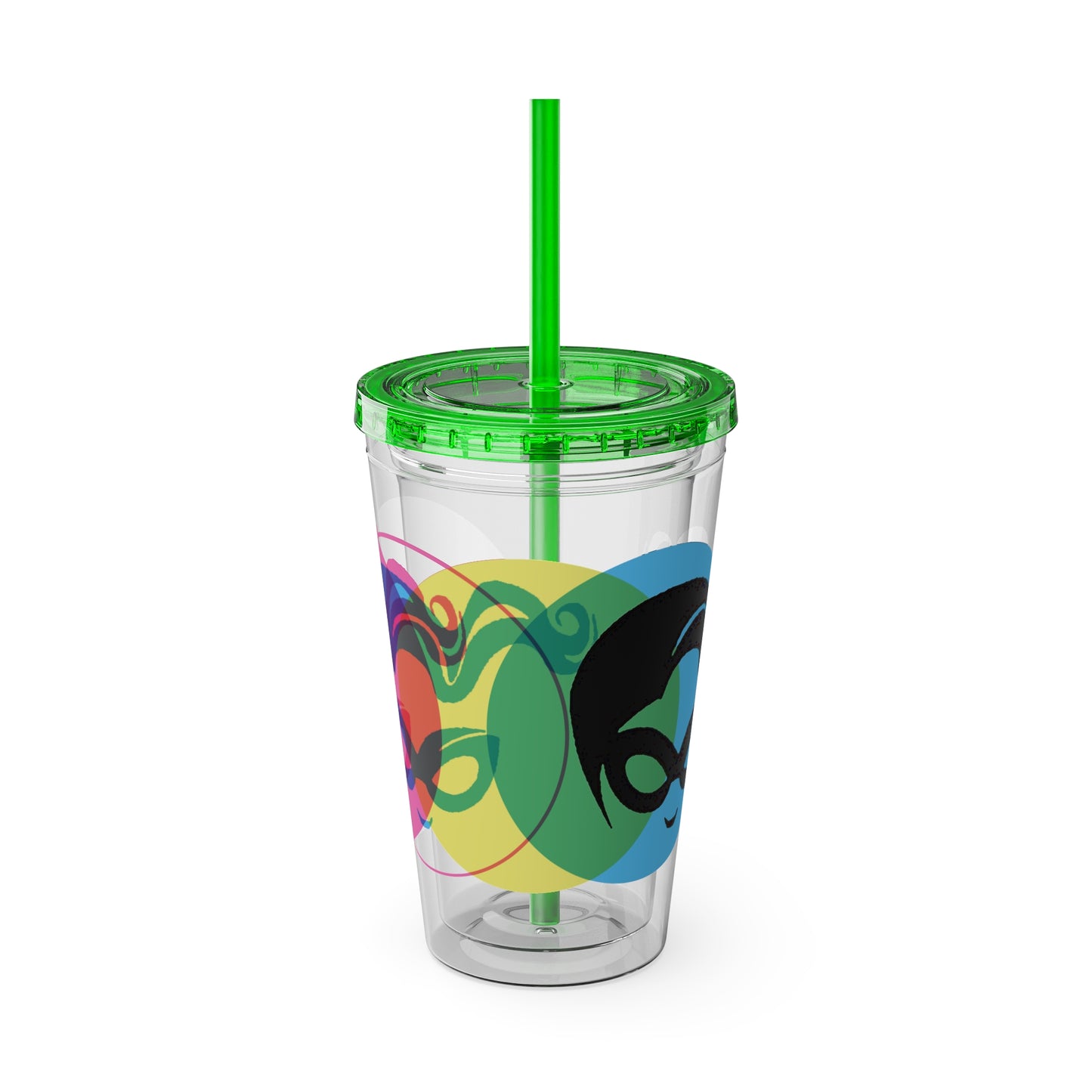 Masked Vigilante We Love Comics ComicBoooked! Sunsplash Tumbler with Straw