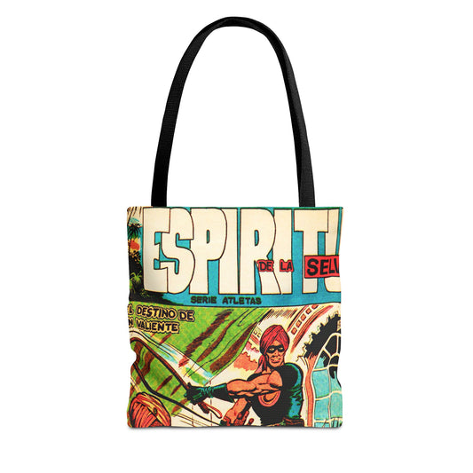 El Espiritu 2 Cover Golden Age Tote Bag