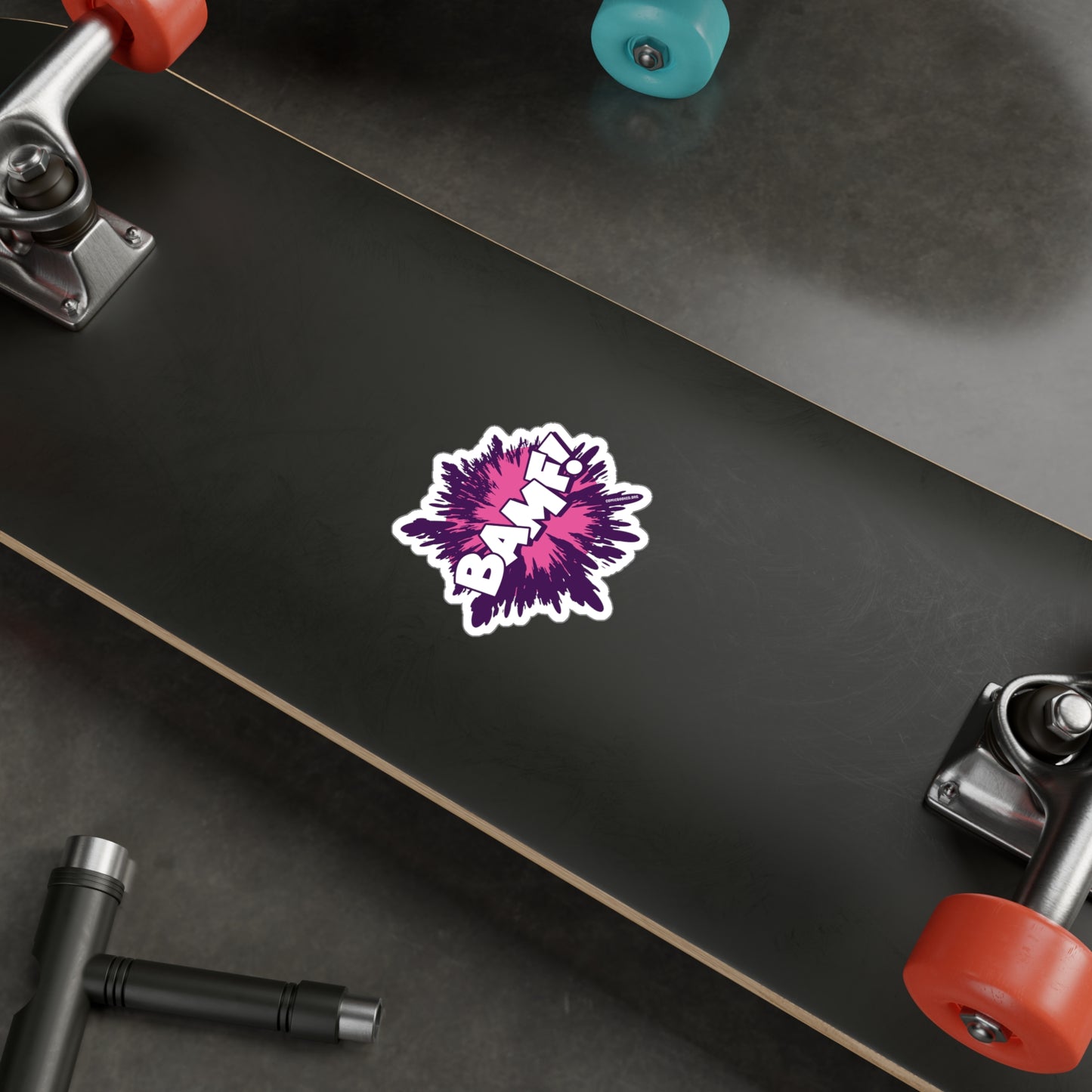 BAMF! Blerdy Bird Kiss-Cut Vinyl Decal