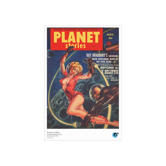 Planet Stories Vol 6 No 3 Cover Golden Age Mini Print