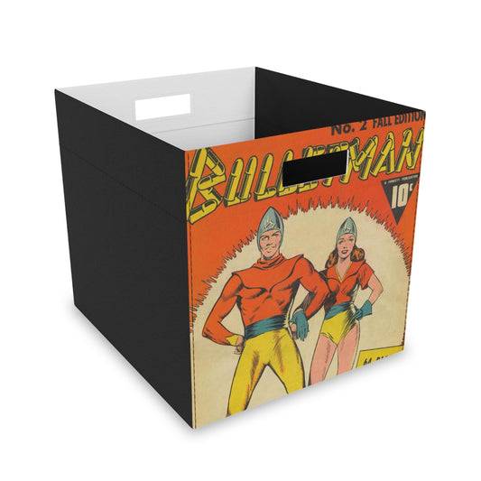 Bulletman 2 Cover Golden Age Felt Storage Box