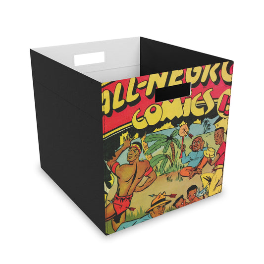 All-Negro Comics 1 Cover Golden Age Felt Storage Box
