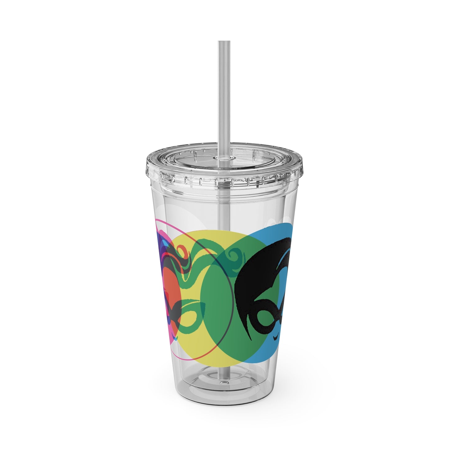 Masked Vigilante We Love Comics ComicBoooked! Sunsplash Tumbler with Straw