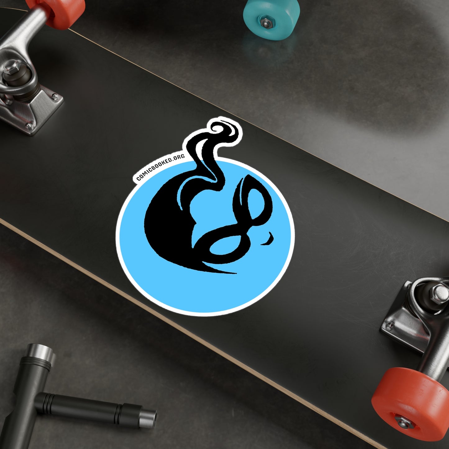 Masked Vigilante ComicBooked! Kiss-Cut Vinyl Decal