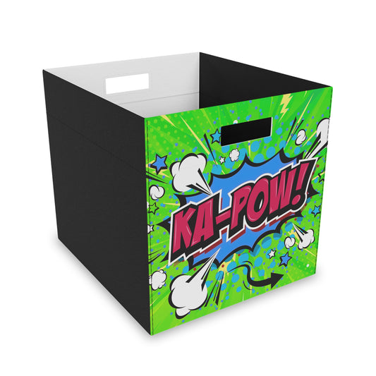 KA-POW! ZAP! ComicBooked! Felt Storage Box