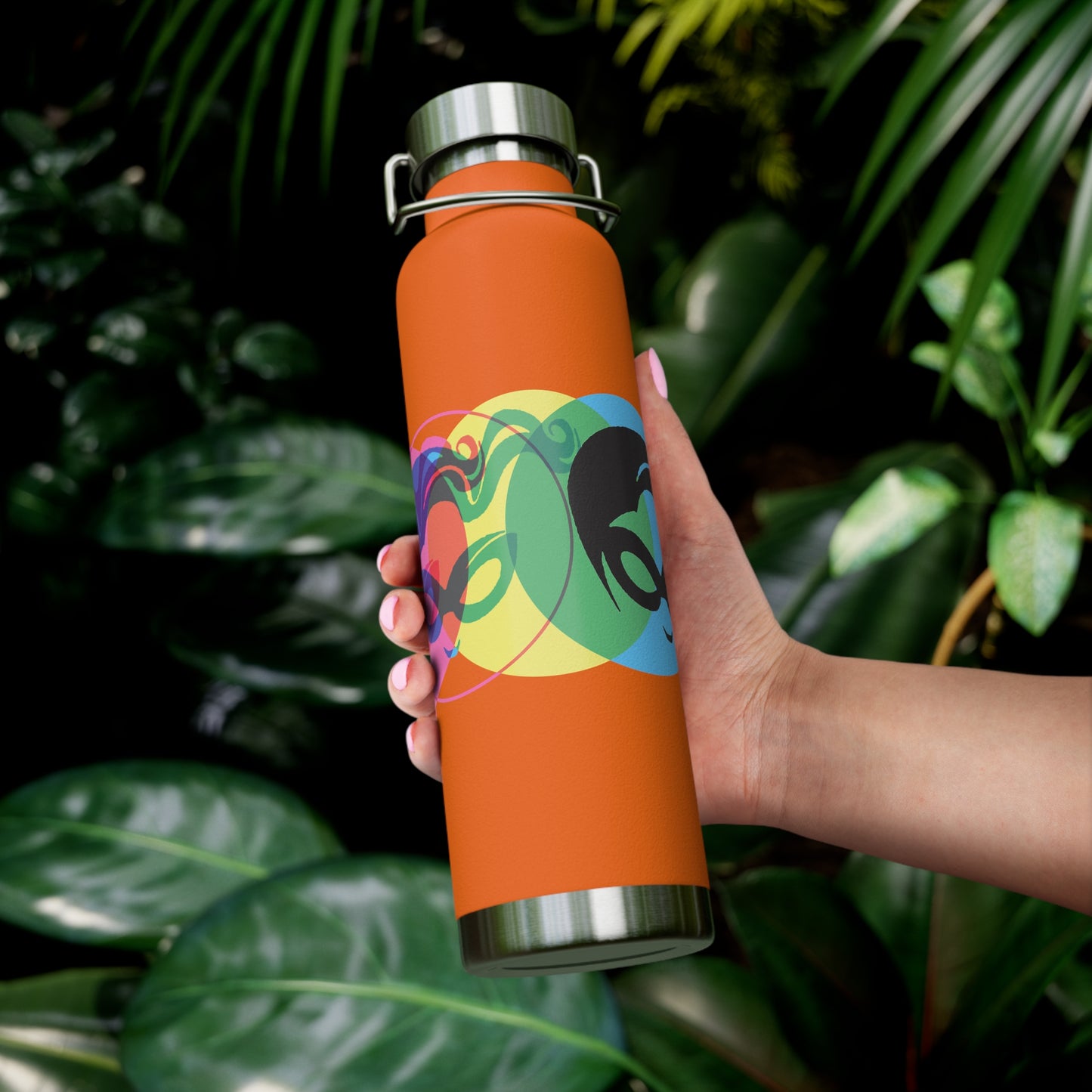 Masked Vigilante We Love Comics ComicBooked! Copper Vacuum Insulated Bottle With Handle