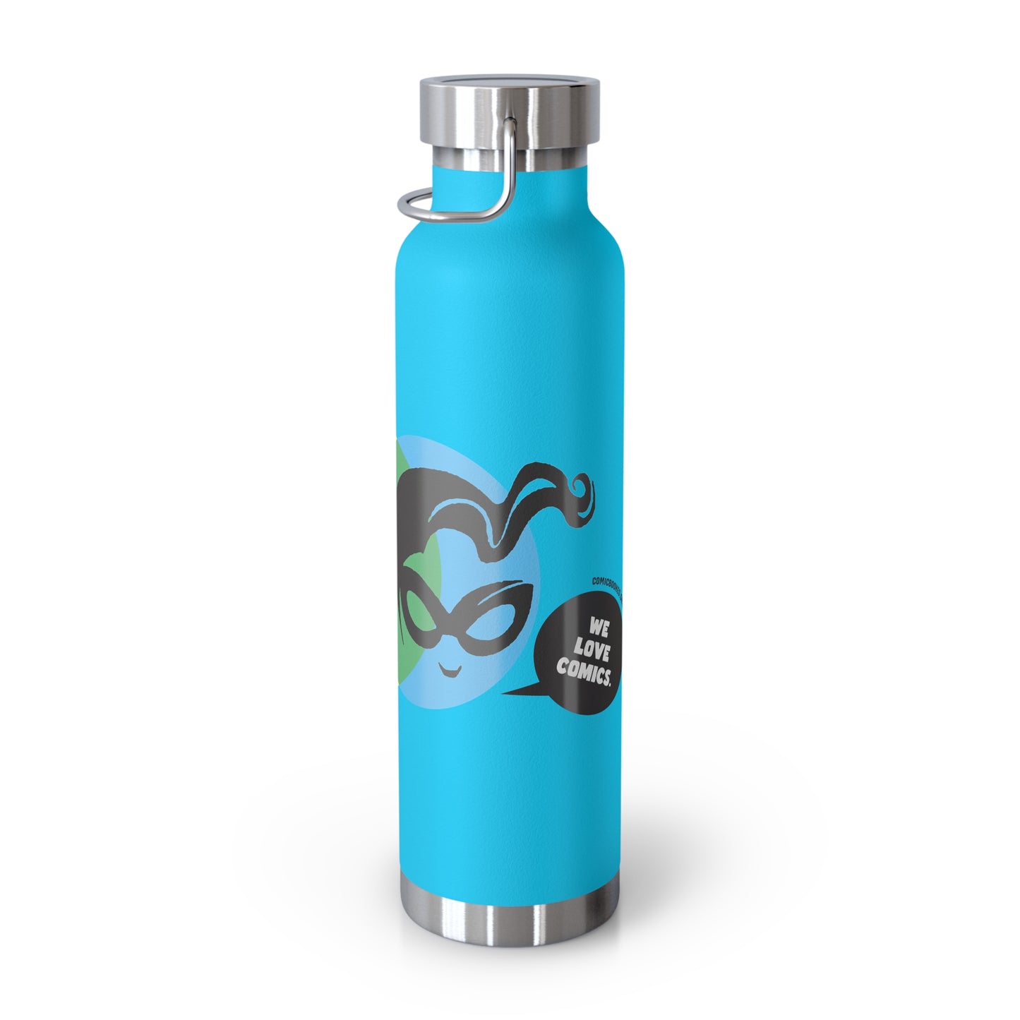 Masked Vigilante We Love Comics ComicBooked! Copper Vacuum Insulated Bottle With Handle