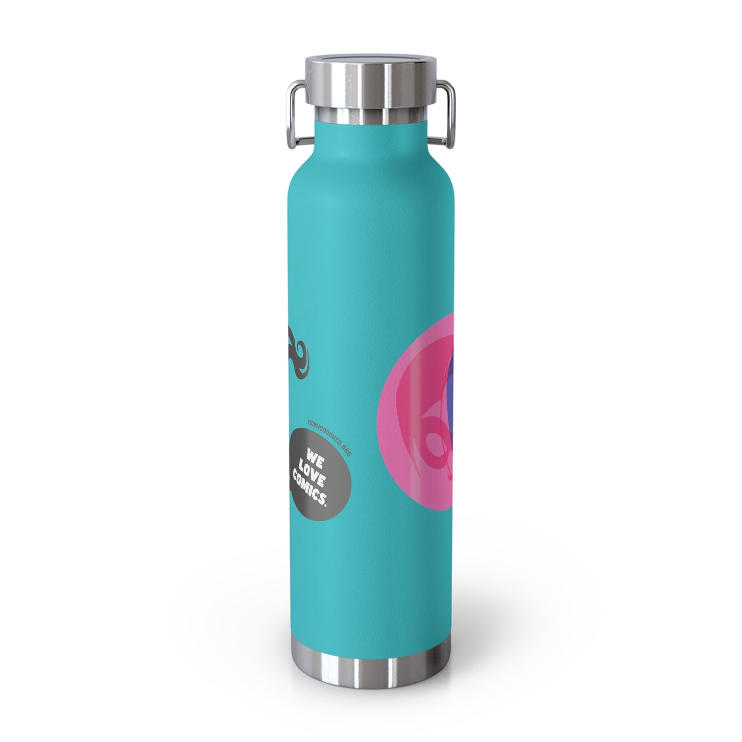 Masked Vigilante We Love Comics ComicBooked! Copper Vacuum Insulated Bottle With Handle