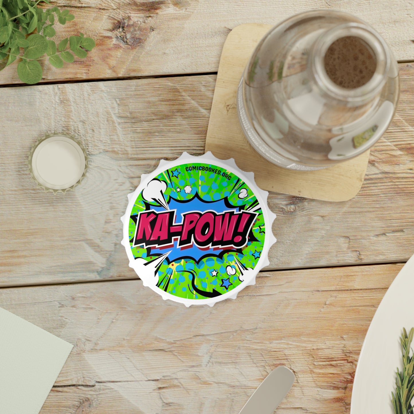 KA-POW! ComicBooked! Bottle Opener