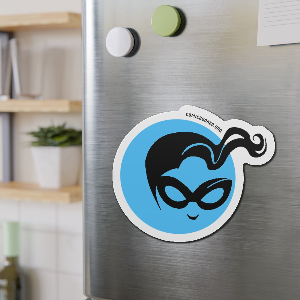 Masked Vigilante ComicBooked! Die-Cut Magnet