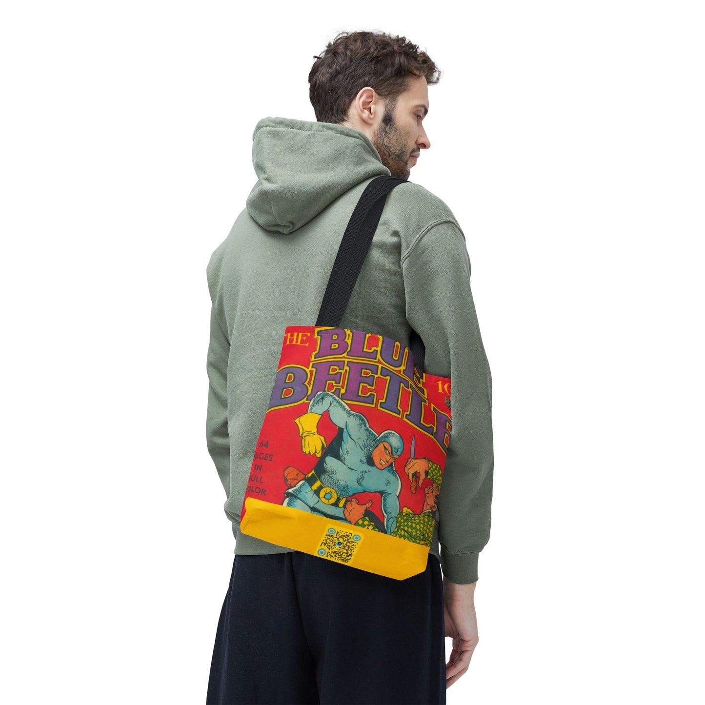 Blue Beetle 1 Cover Golden Age Tote Bag