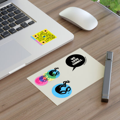 Masked Vigilante We Love Comics ComicBooked! Sticker Sheet