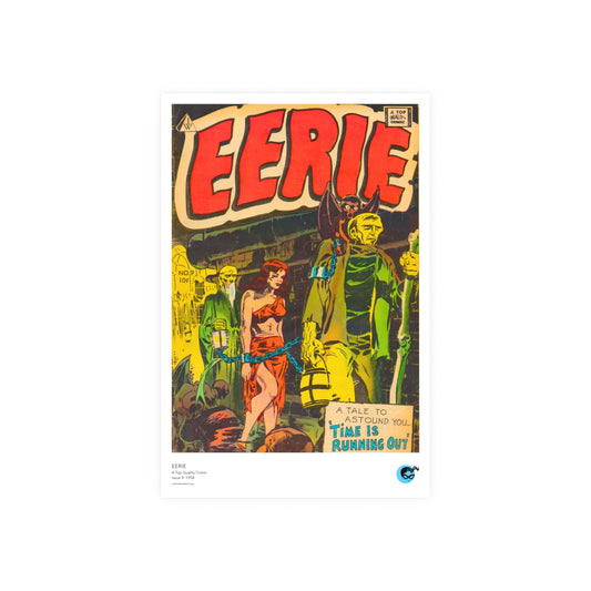 Eerie 9 Cover Golden Age Poster