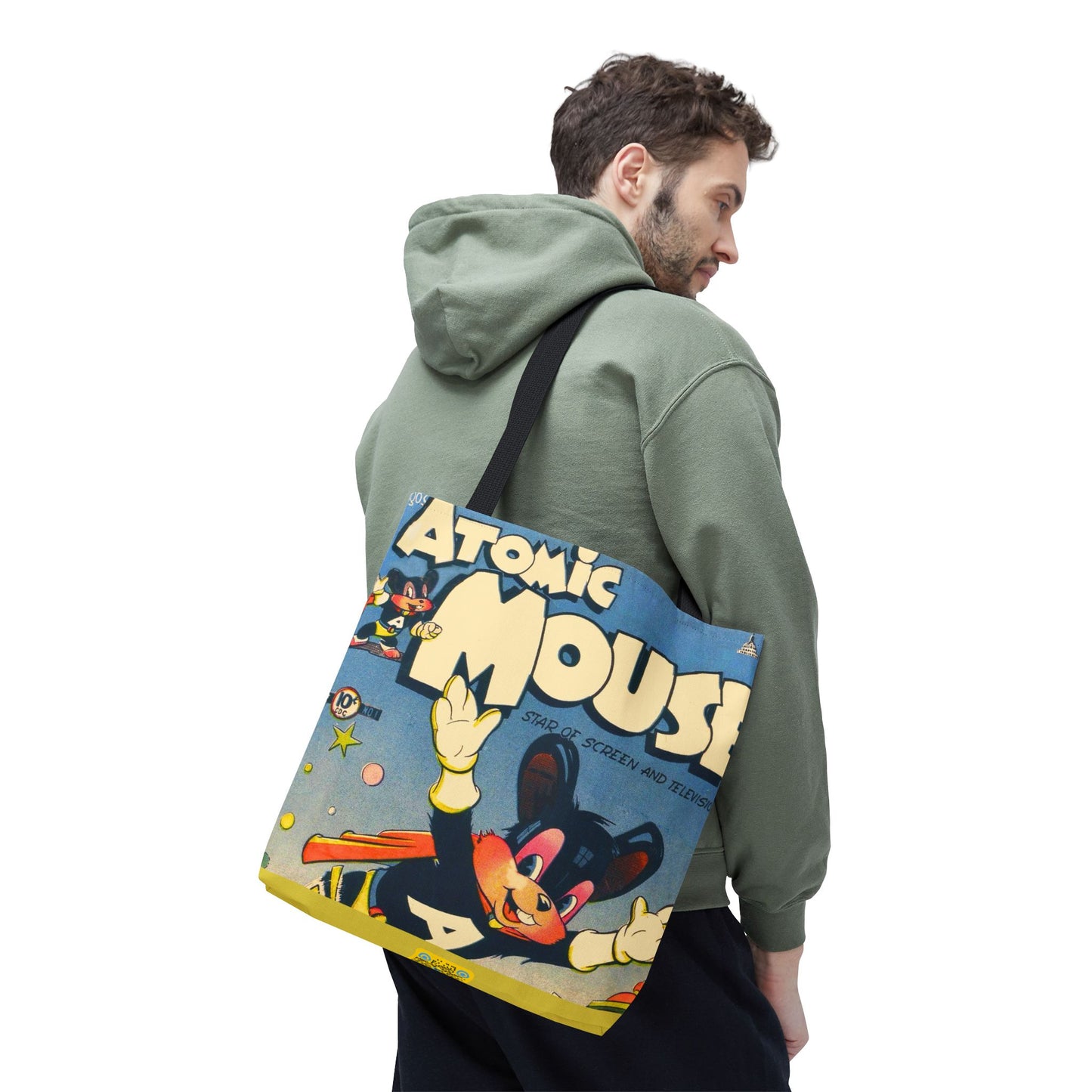 Atomic Mouse 1 Cover Golden Age Tote Bag