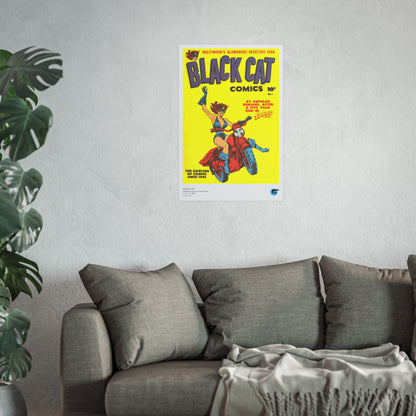 Black Cat 1 Cover Golden Age Poster