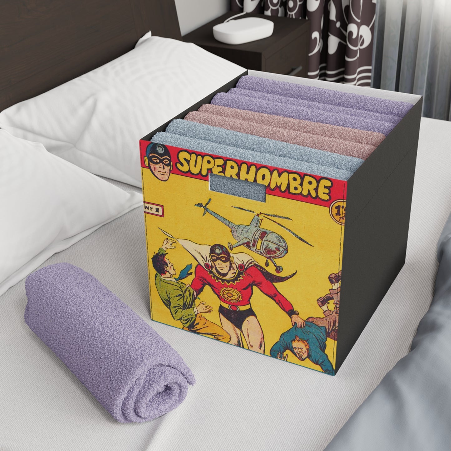 Superhombre 1 Cover Golden Age Felt Storage Box