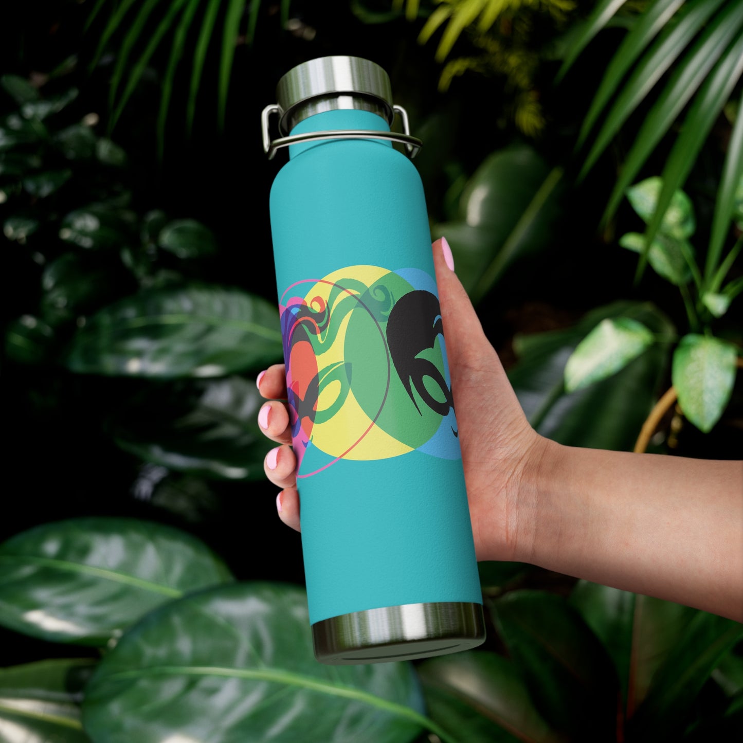Masked Vigilante We Love Comics ComicBooked! Copper Vacuum Insulated Bottle With Handle