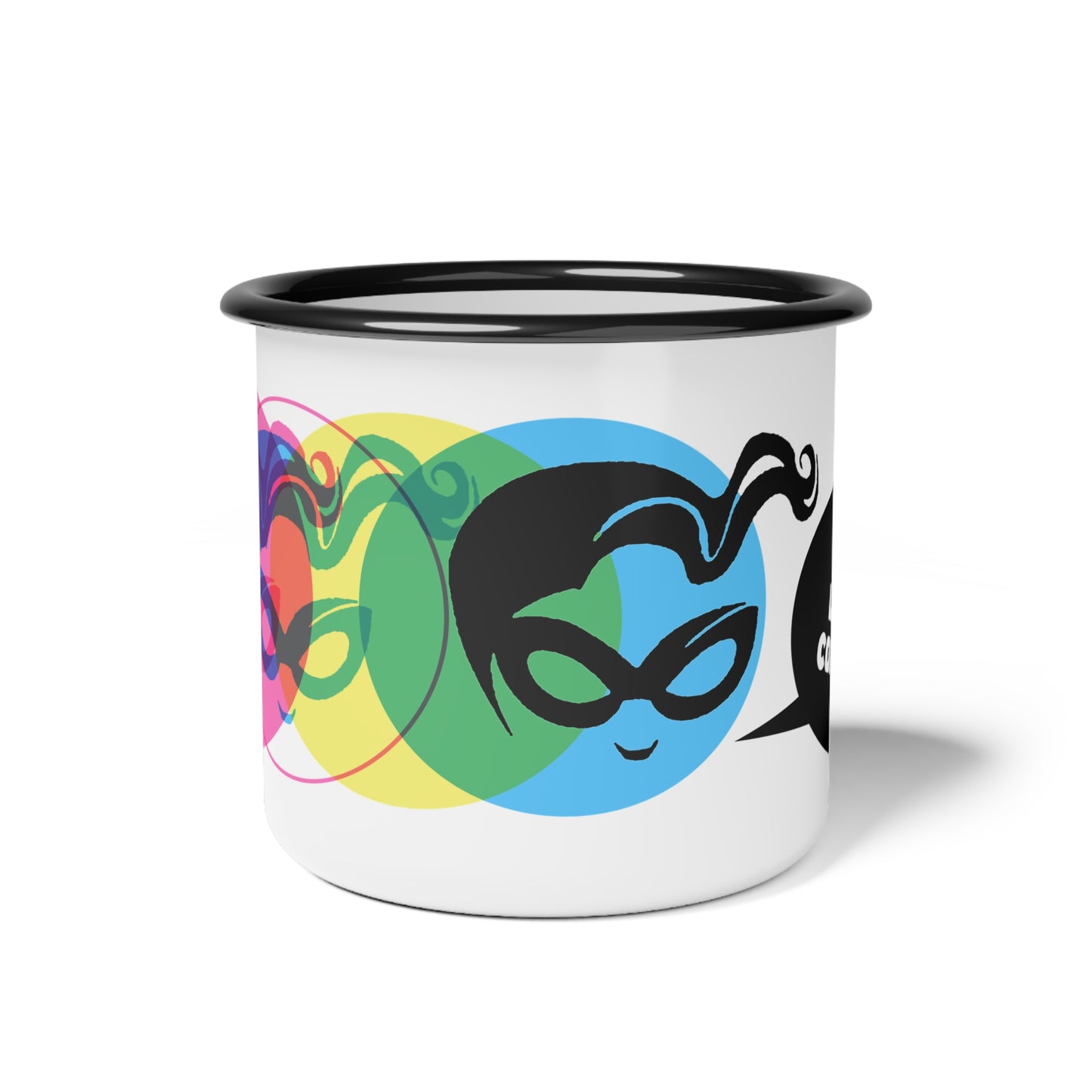 Masked Vigilante We Love Comics ComicBooked! Enamel Camp Cup