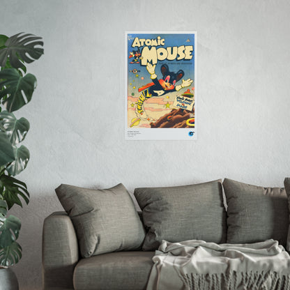 Atomic Mouse 1 Cover Golden Age Poster