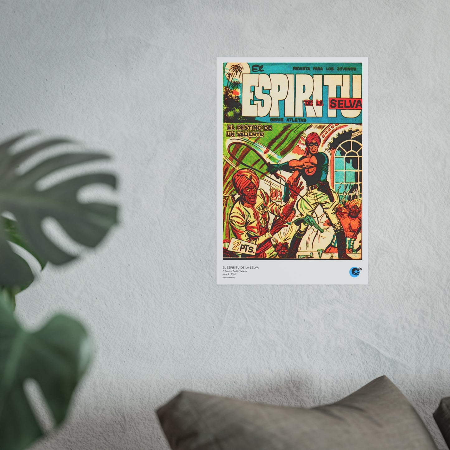 El Espiritu 2 Cover Golden Age Poster