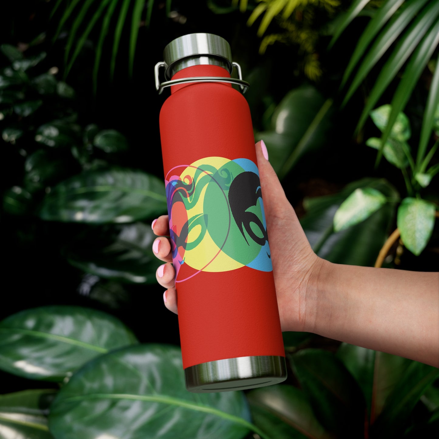Masked Vigilante We Love Comics ComicBooked! Copper Vacuum Insulated Bottle With Handle