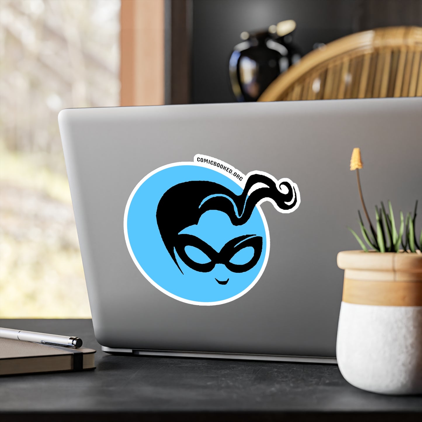 Masked Vigilante ComicBooked! Kiss-Cut Vinyl Decal