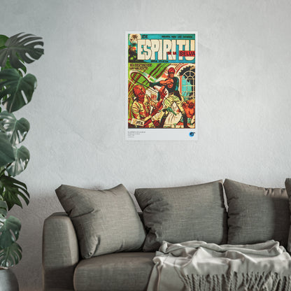 El Espiritu 2 Cover Golden Age Poster