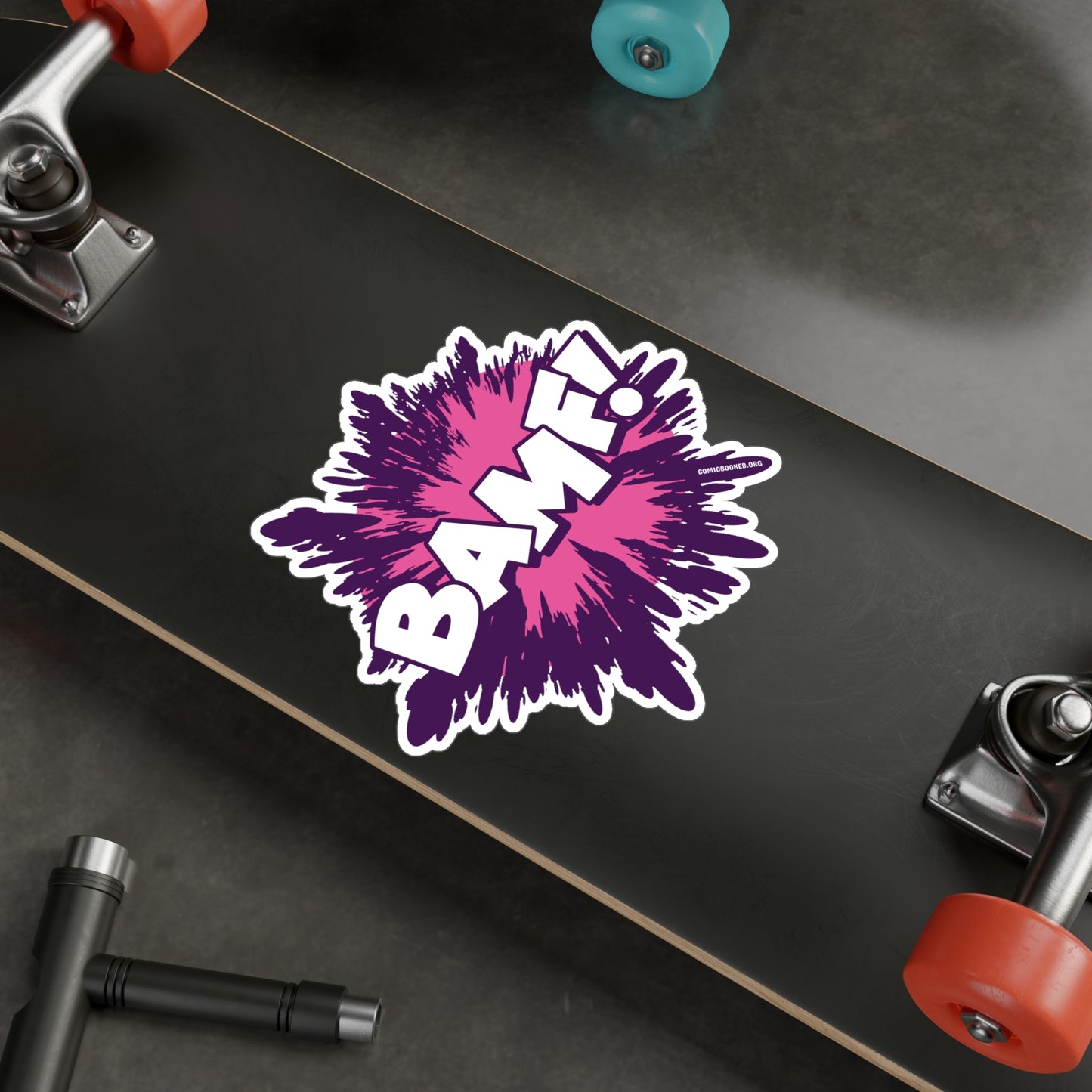 BAMF! Blerdy Bird Kiss-Cut Vinyl Decal